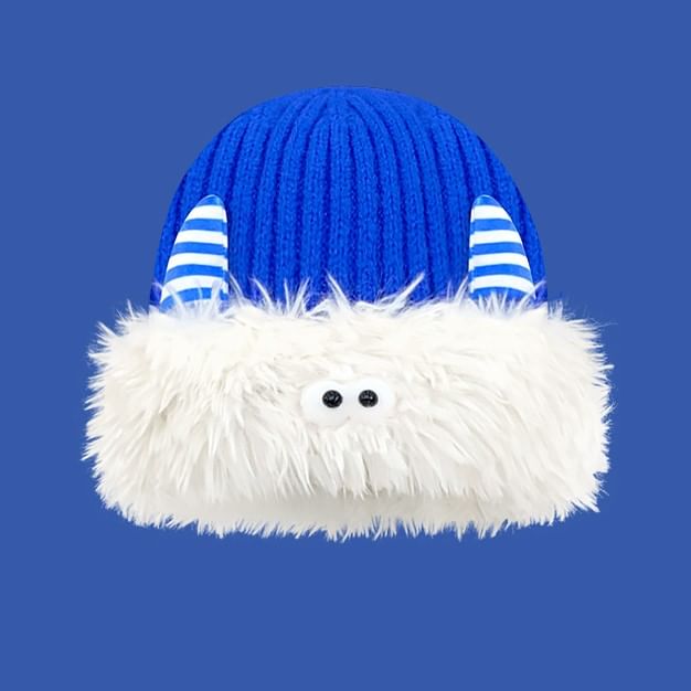 Monster Chenille Knit Beanie SpreePicky