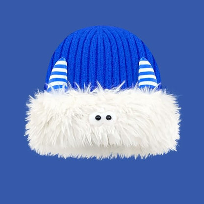 Monster Chenille Knit Beanie SpreePicky