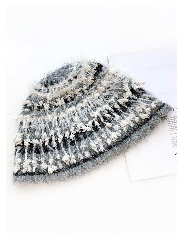 Chenille Knit Beanie SpreePicky