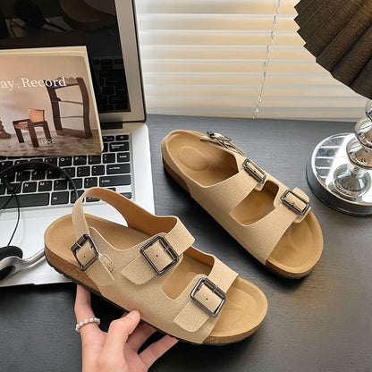 Platform Buckled Sandals SpreePicky