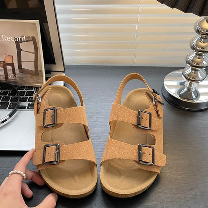 Platform Buckled Sandals SpreePicky