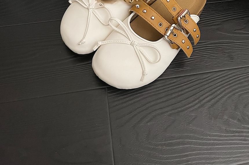 Platform Bow Mary Jane Mules SpreePicky