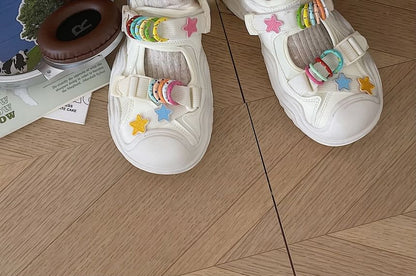 Platform Star Applique Sneaker Sandals SpreePicky