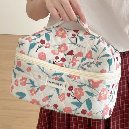 Floral Fabric Makeup Bag / Clutch / Pencil Case (Various Designs) SpreePicky