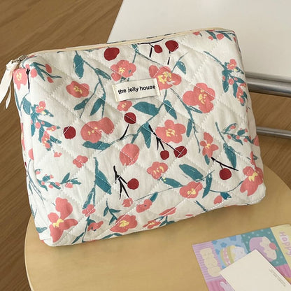 Floral Fabric Makeup Bag / Clutch / Pencil Case (Various Designs) SpreePicky