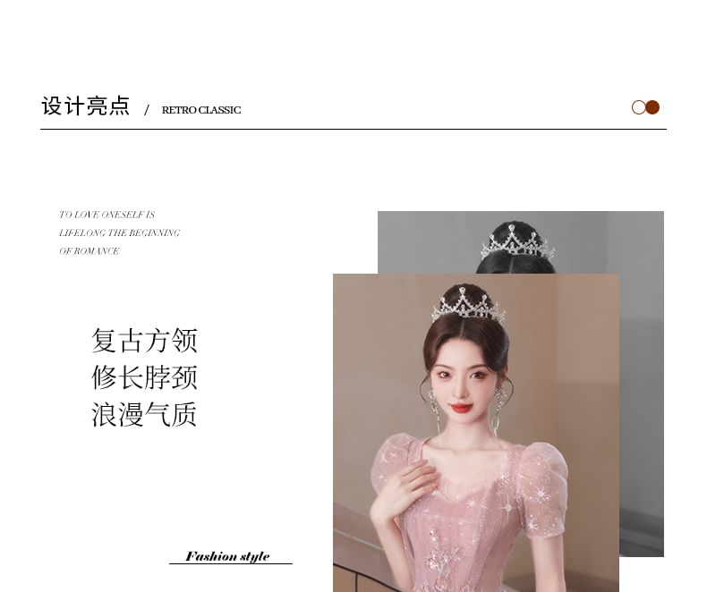 Short-Sleeve Sequin Mesh Midi A-Line Cocktail Dress FashionChic