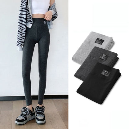 Logo High Rise Plain Leggings SpreePicky