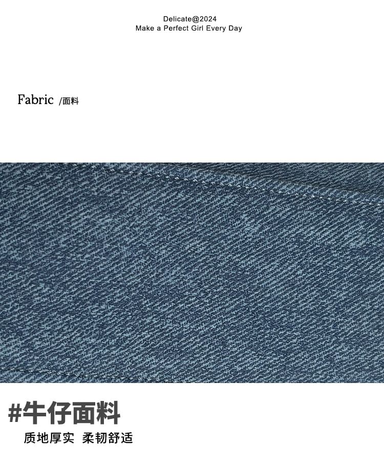 + Set: Charm Bowler Bag Denim FashionChic