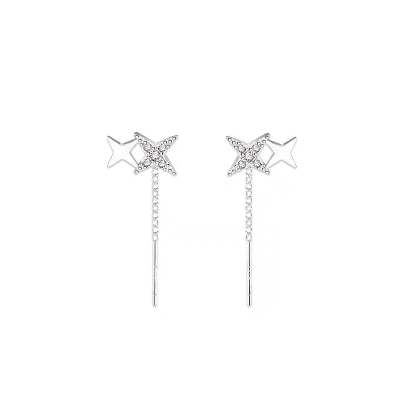 Star Threader Earring / Barbell Earring mySite