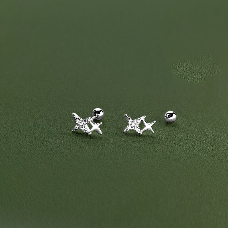 Star Threader Earring / Barbell Earring mySite