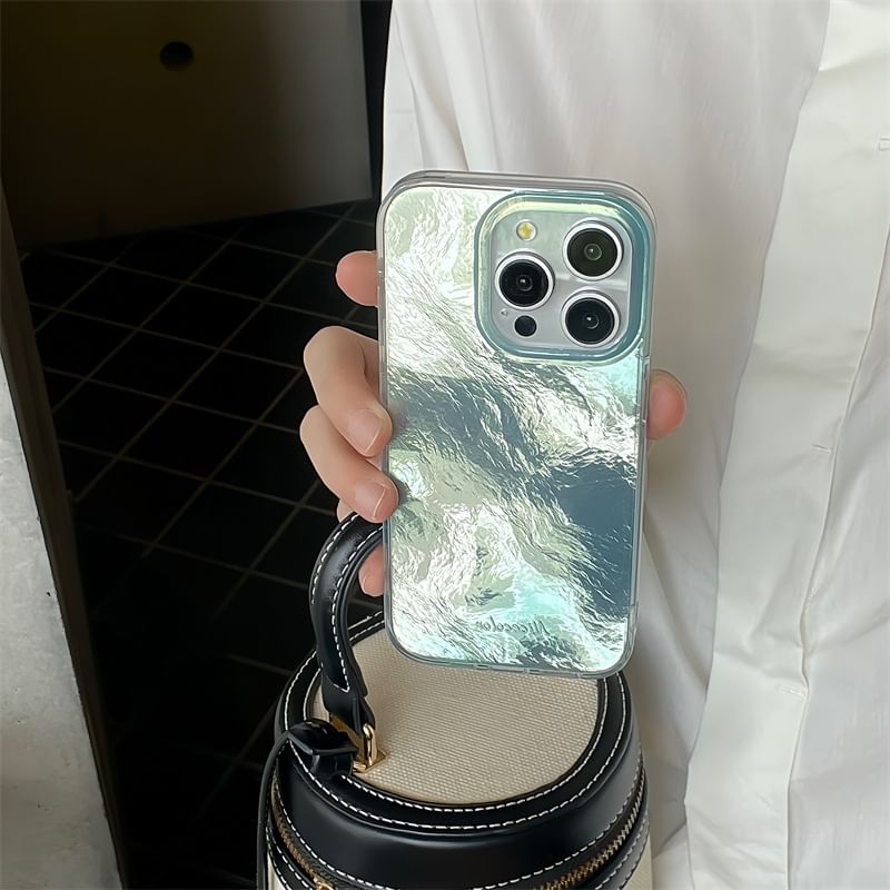 Metallic Phone Case - iPhone 15 Pro Max / 15 Pro / 15 Plus / 15 / 14 Pro Max / 14 Pro / 14 Plus / 14 / 13 Pro Max / 13 Pro / 13 / 13 mini / 12 Pro Max / 12 Pro / 12 / 12 mini / 11 Pro Max / 11 Pro / 11 SpreePicky