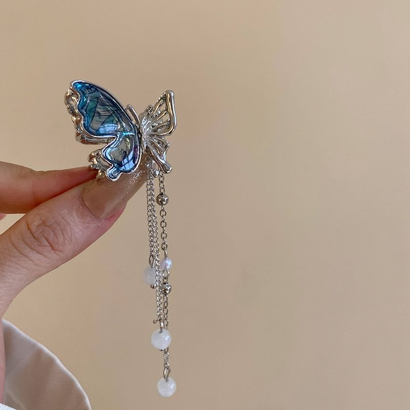 / Clip Butterfly Set Beaded Hair FashionChic