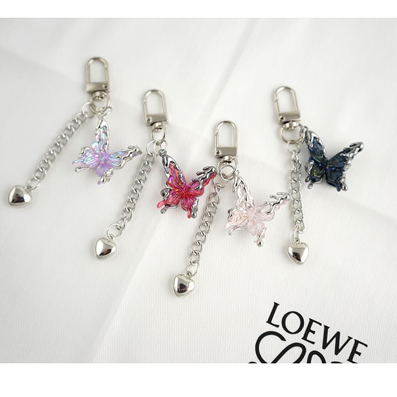 Butterfly Key Chain / Bag Charm SpreePicky