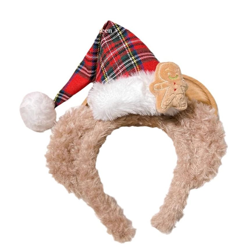 Christmas Hat Fleece Headband SpreePicky