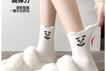 Cartoon Print Socks Set SpreePicky