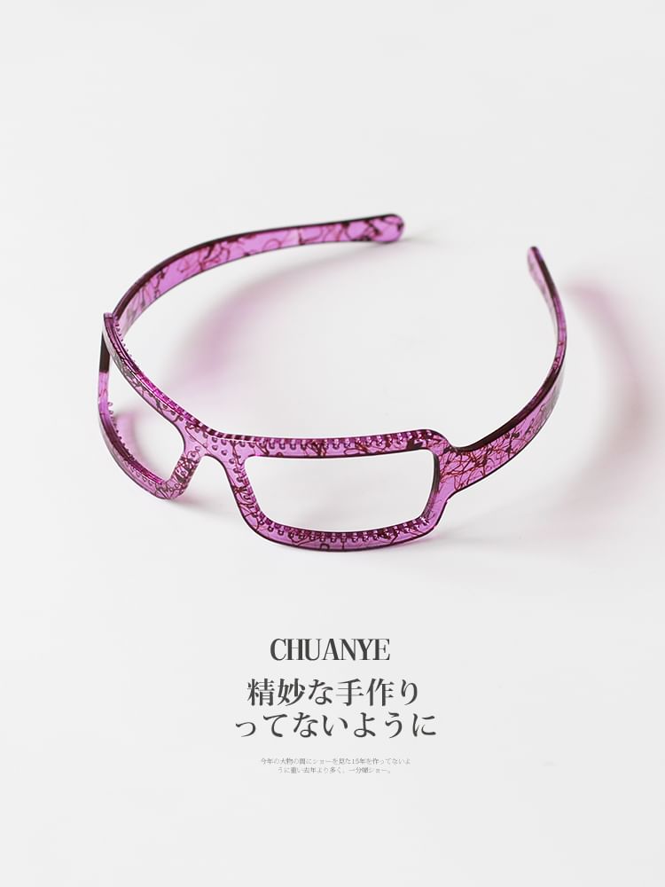 Glasses Shape Headband SpreePicky