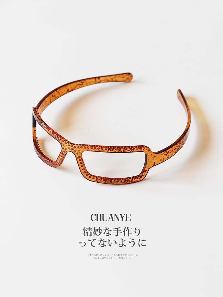 Glasses Shape Headband SpreePicky