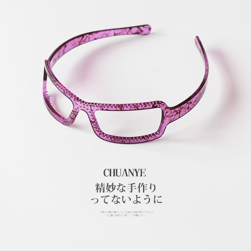 Glasses Shape Headband SpreePicky