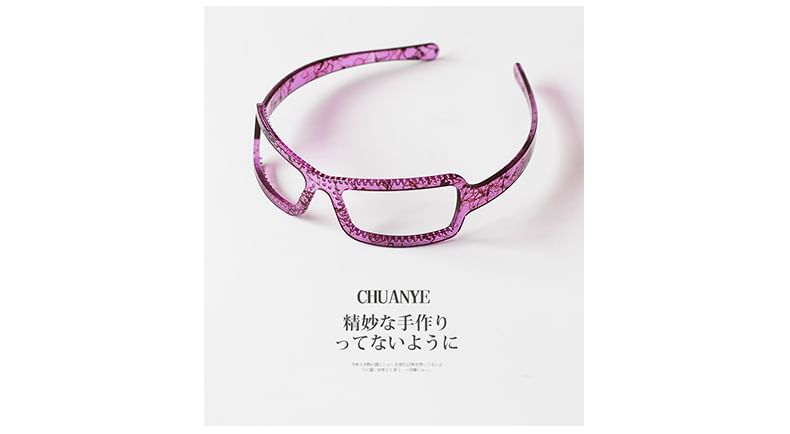 Glasses Shape Headband SpreePicky