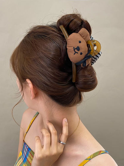 Bear Bow Hair Claw SpreePicky