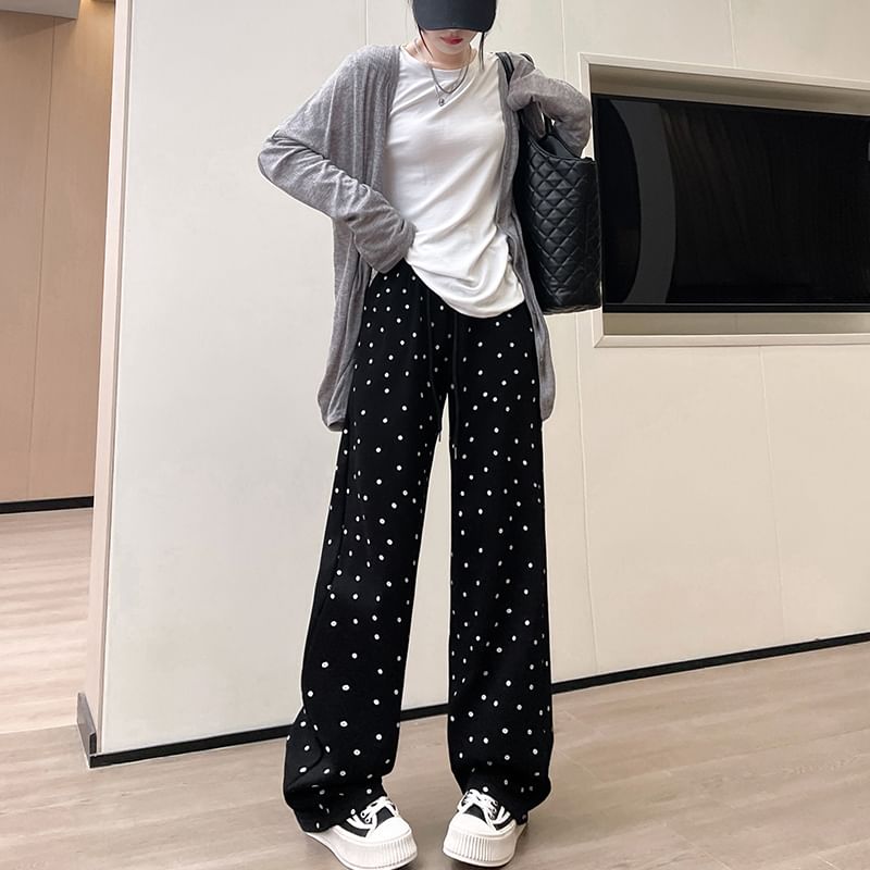 Floral Print High Waist Drawstring Wide Leg Sweatpants SpreePicky