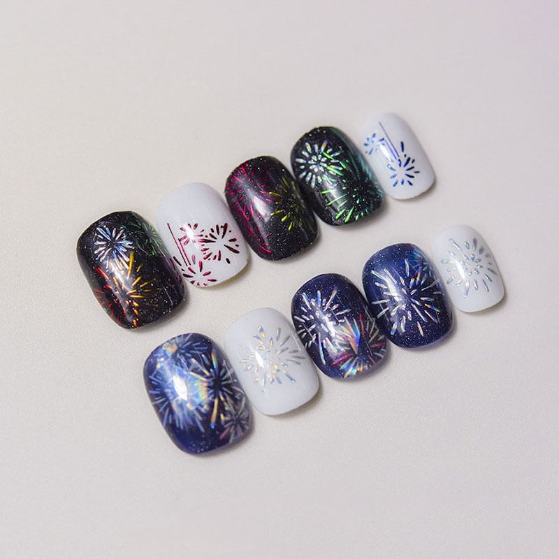 Firework Nail Art Stickers SpreePicky