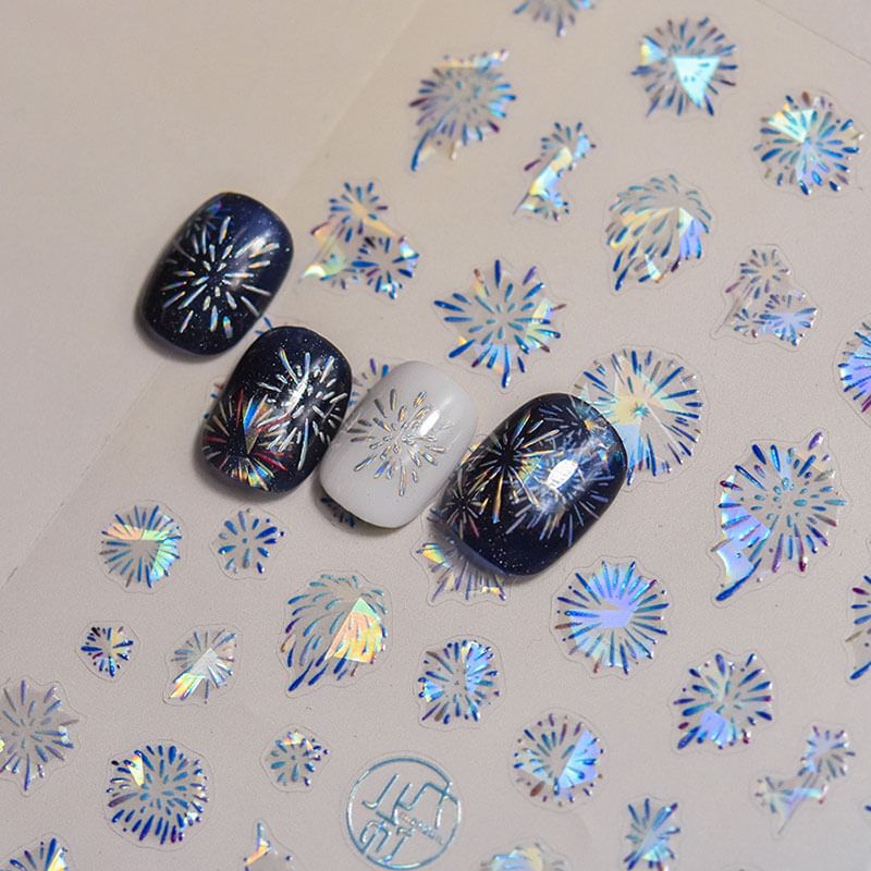 Firework Nail Art Stickers SpreePicky