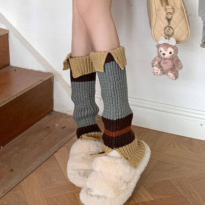 Cable Knit Leg Warmers / Set SpreePicky