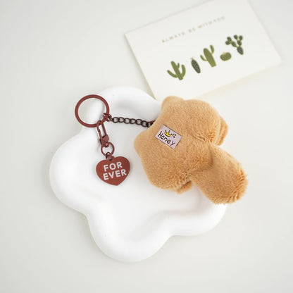 Cat Chenille Key Chain / Bag Charm SpreePicky