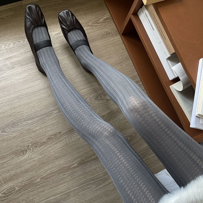 Heart Patterned Tights SpreePicky