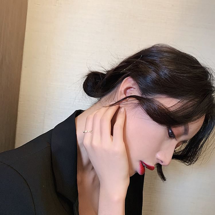 (Various Rhinestone Gemstone Open Faux Designs) Ring Alloy FashionChic