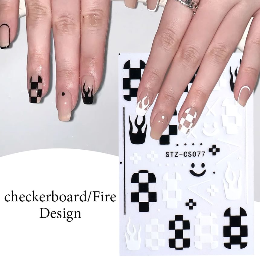 Print Nail Art Stickers SpreePicky