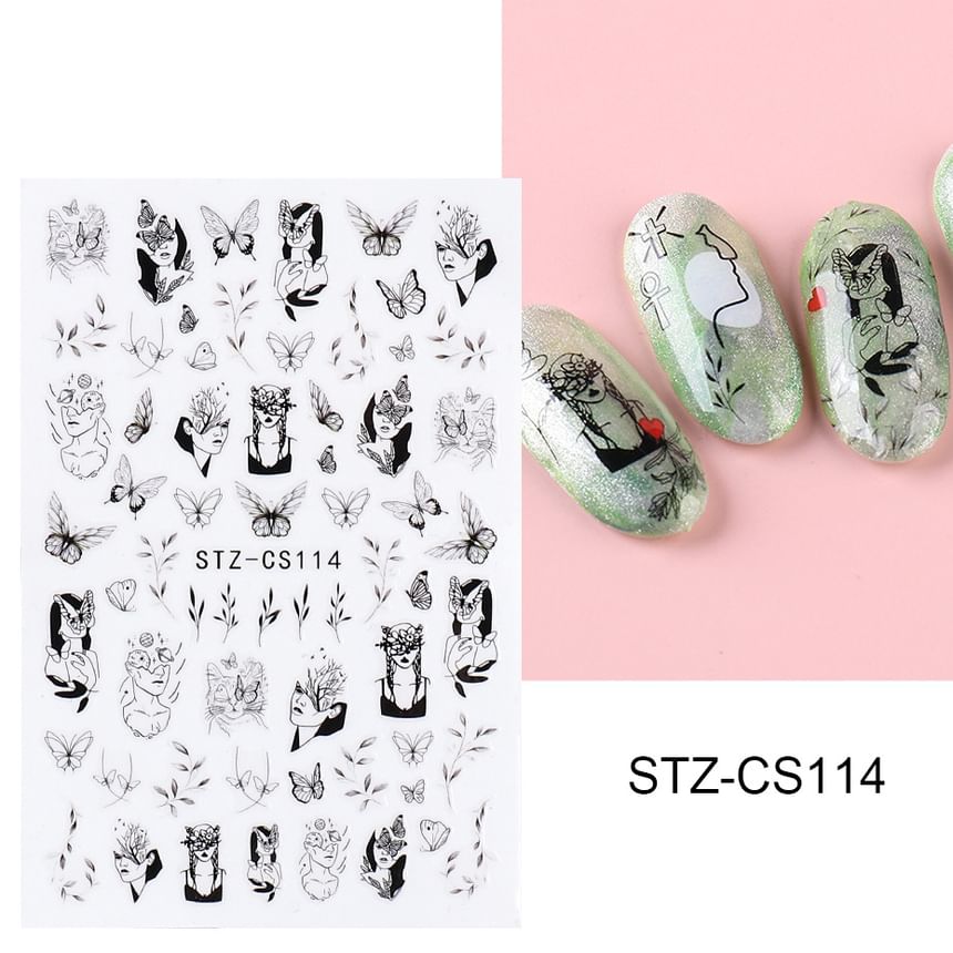 Print Nail Art Stickers SpreePicky