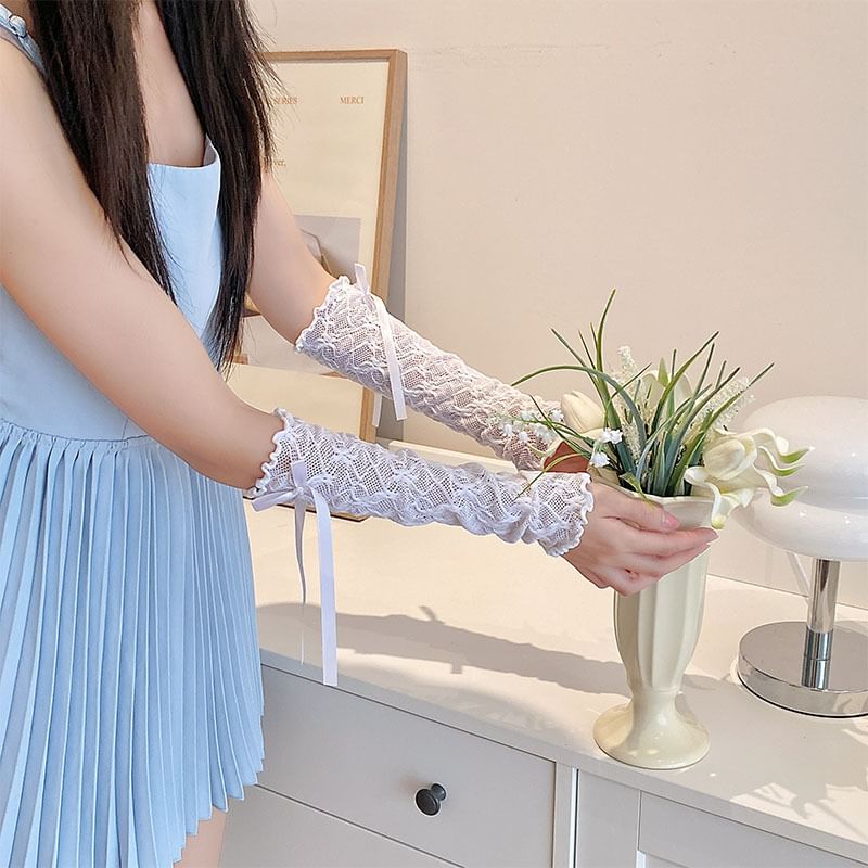 Lace Arm Sleeves SpreePicky