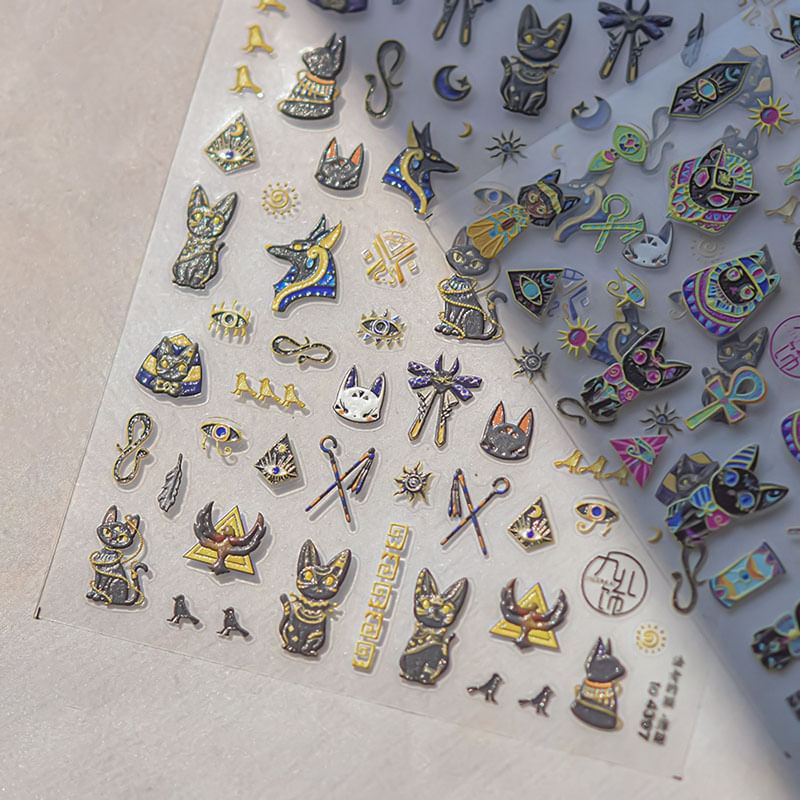 Pharaoh Nail Art Stickers SpreePicky