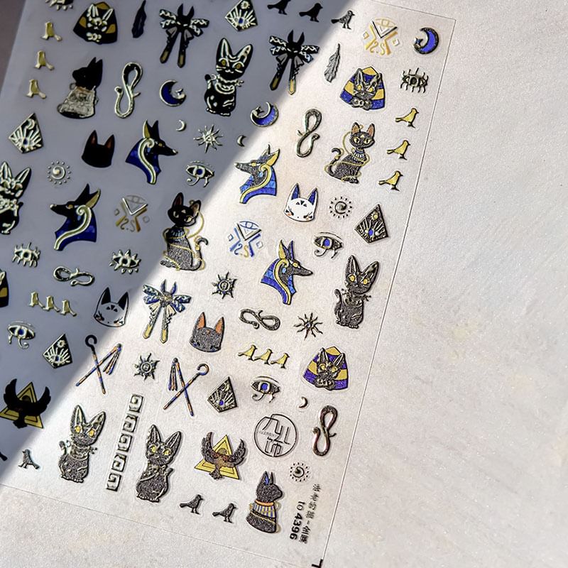 Pharaoh Nail Art Stickers SpreePicky