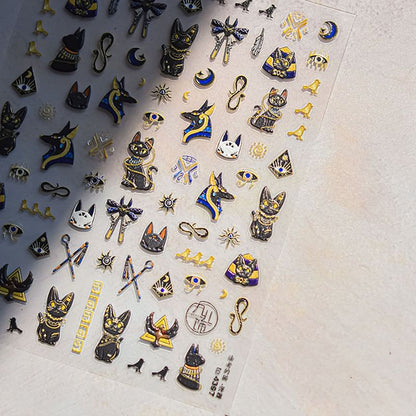 Pharaoh Nail Art Stickers SpreePicky