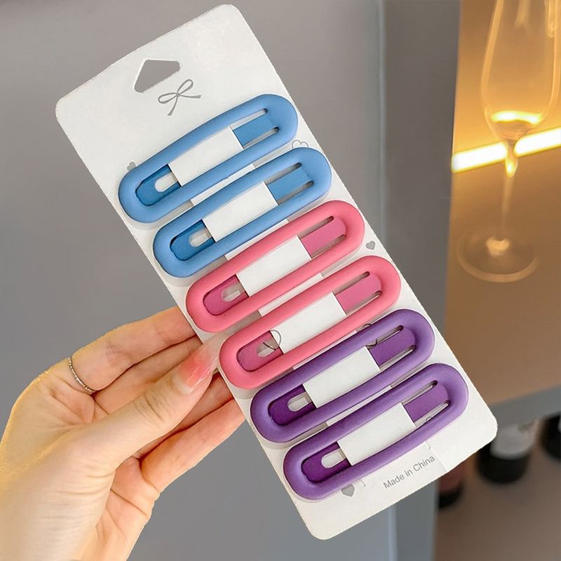 Set of 6: Hair Clip SpreePicky