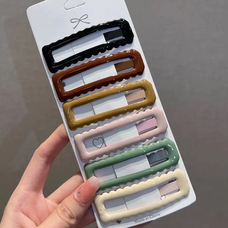 Set of 6: Hair Clip SpreePicky