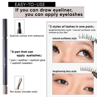 Eyelashes & Adhesive Eyeliner Kit SpreePicky