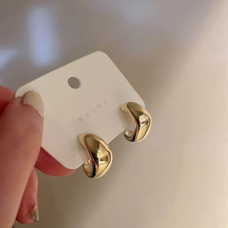 / Earring Alloy Faux (Various Pearl Shell Geometric Designs) FashionChic