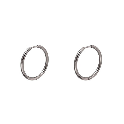 Glossy Hoop Earring SpreePicky