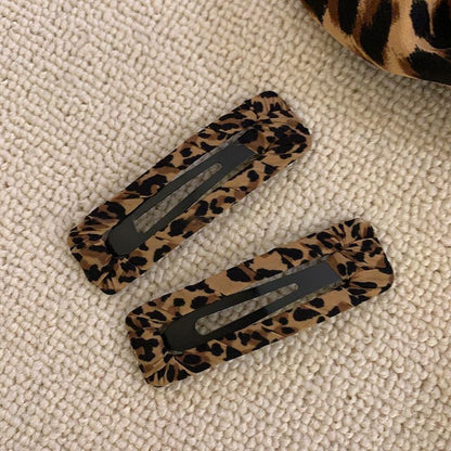 Leopard Print Hair Clip SpreePicky