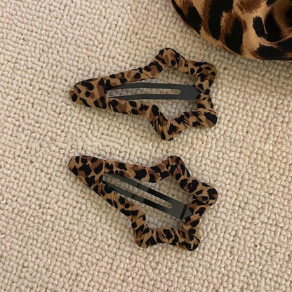 Leopard Print Hair Clip SpreePicky