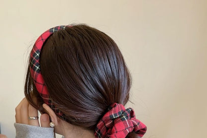 Plaid Headband / Scrunchie SpreePicky