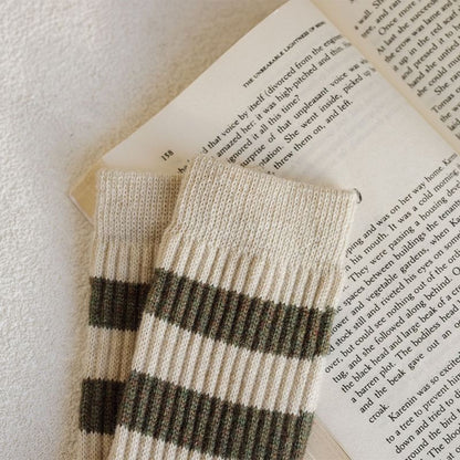 Striped Crew Socks SpreePicky