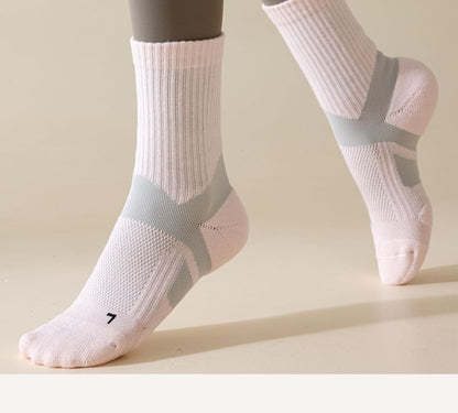 Two Tone Yoga Short Socks Set SpreePicky