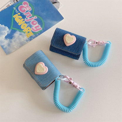 Heart Denim AirPods / Pro Earphone Case Skin SpreePicky