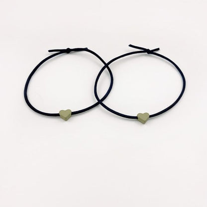 Set of 2: Heart Hair Tie SpreePicky