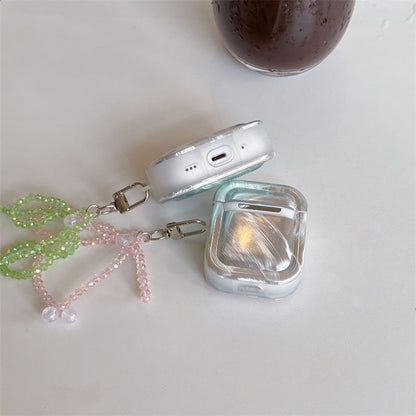 Butterfly Faux Crystal Bow Charm AirPods / Pro Earphone Case Skin SpreePicky